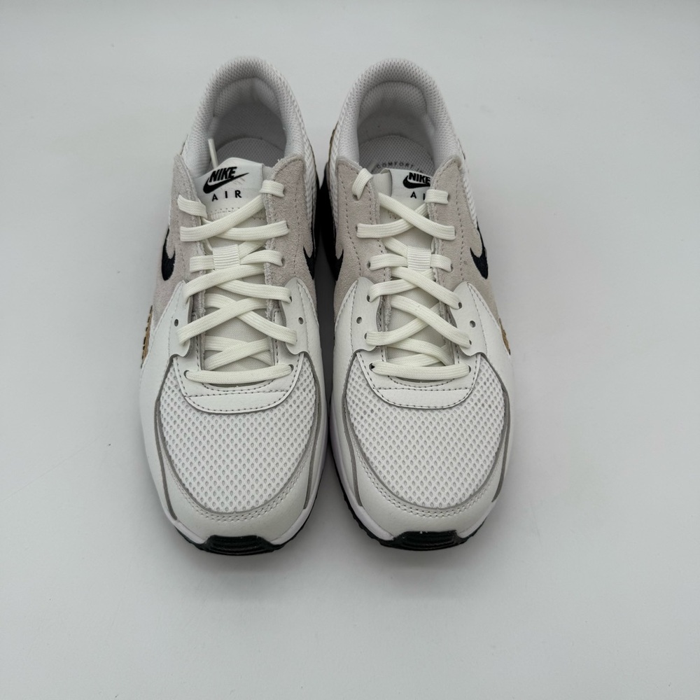 Nike Air Max Excee White Leopard Print Athletic Shoe HQ2115 100 Women Size 8 - Picture 4 of 10